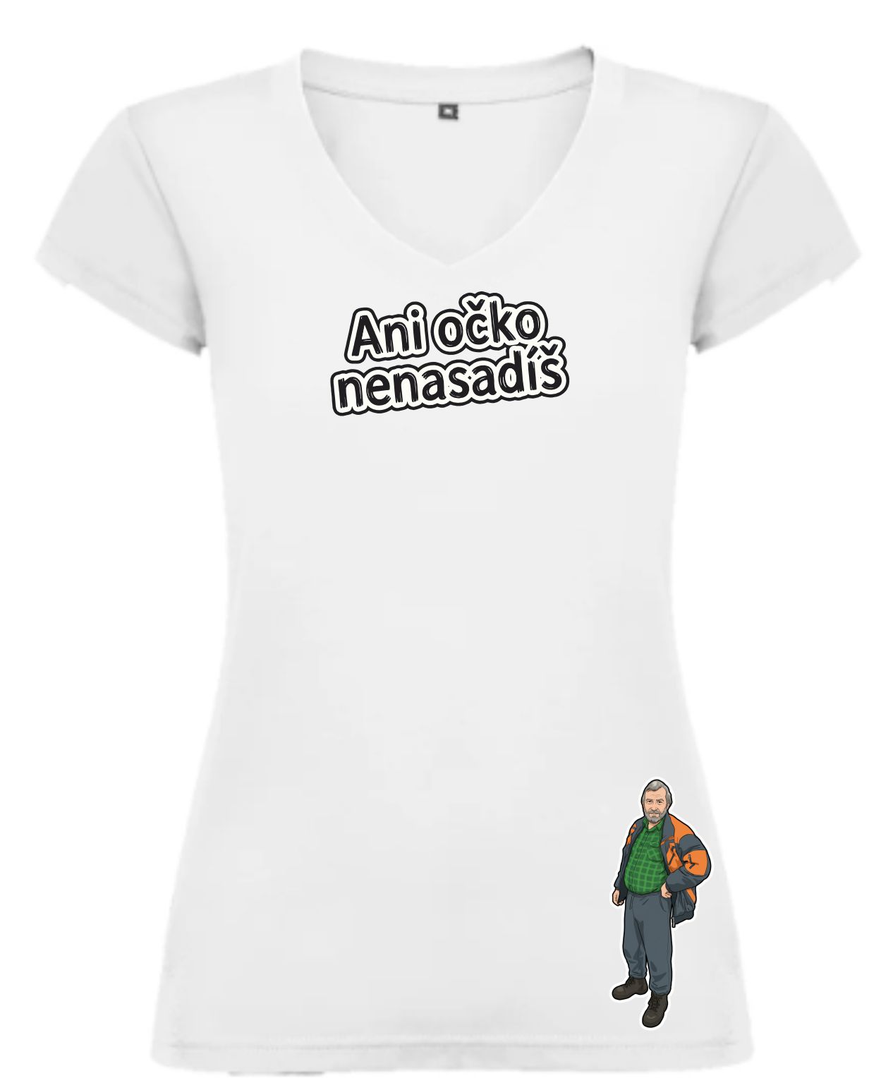 Dámské tričko – Ani očko nenasadíš