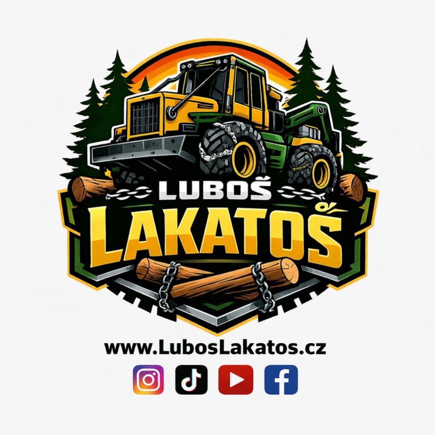 Samolepka – Logo Lakatoš