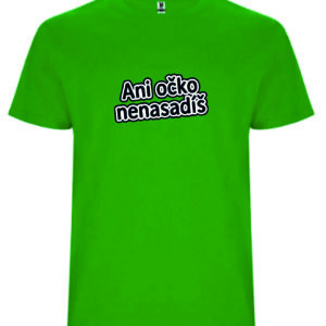 Ani očko nenasadíš bez Luboše – Zelené