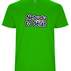 Nebudu to dělat bez Luboše – Zelené